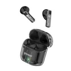 BSE10 True Wireless Bluetooth 5.3 Earbuds - Transparent black